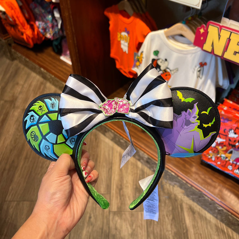 Mickey Mouse Ears Headband Halloween Pumpkin 2025