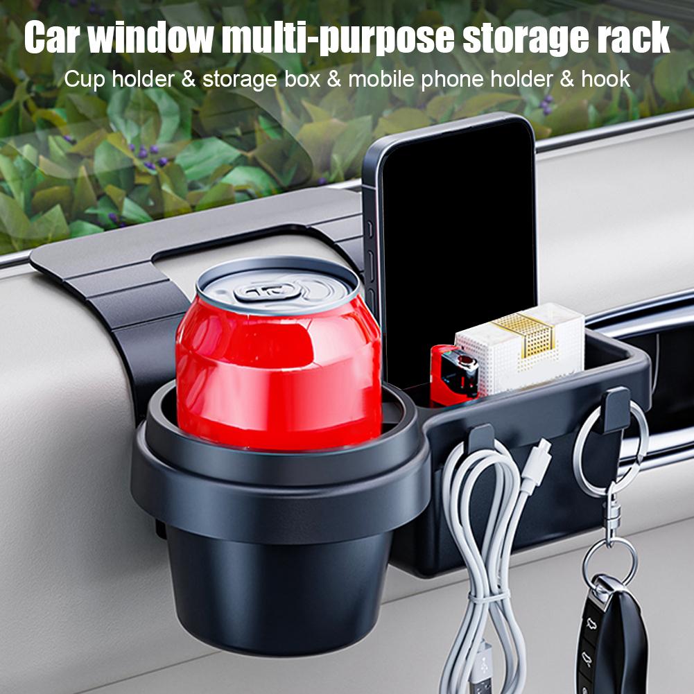 Support multifonction pour voiture – Gobelet, téléphone et accessoires