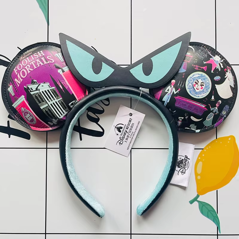 Mickey Mouse Ears Headband Halloween Pumpkin 2025