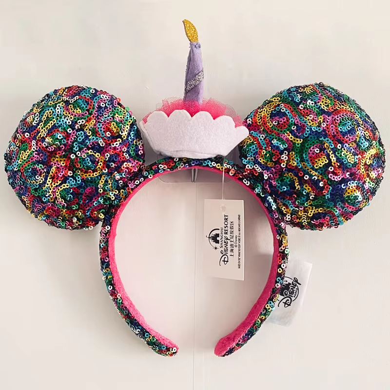 Mickey Mouse Ears Headband Halloween Pumpkin 2025
