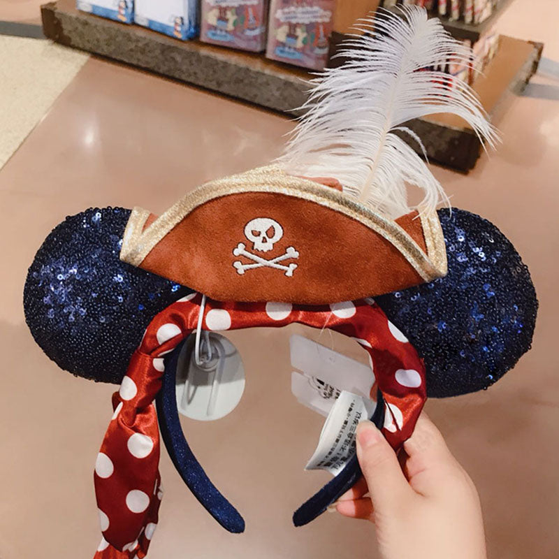 Mickey Mouse Ears Headband Halloween Pumpkin 2025