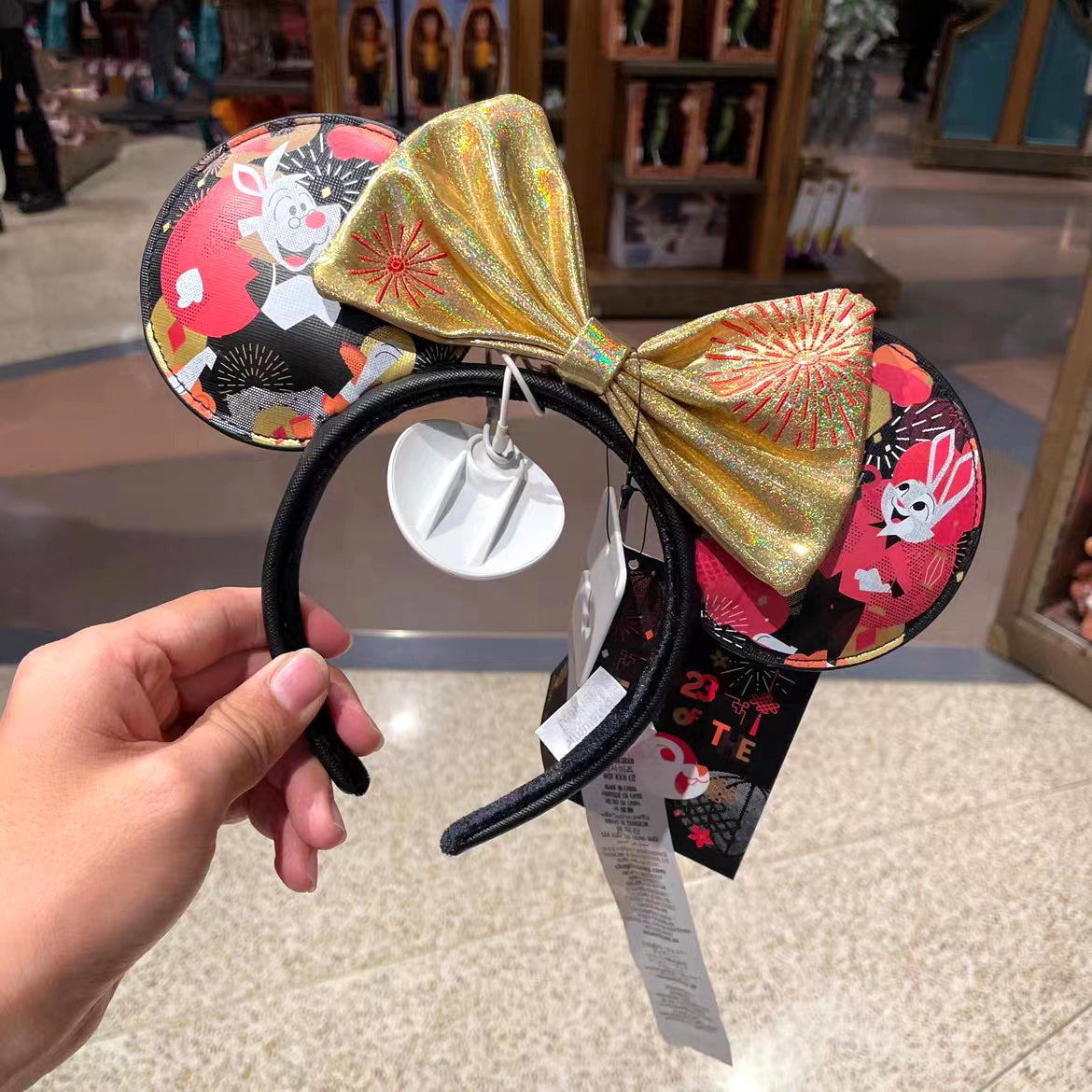 Mickey Mouse Ears Headband Halloween Pumpkin 2025